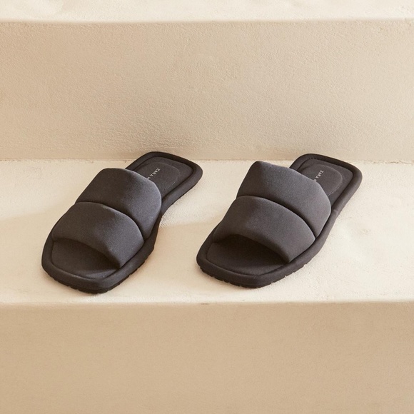 Zara Home Quilted Slippers. - Picture 2 of 3